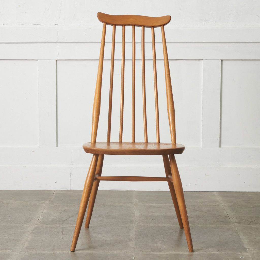 ERCOL ゴールドスミスチェア 英国 ヴィンテージ ダイニングチェア 椅子 ウィンザー チェア 木製 アーコール エルム ビンテージ 92675