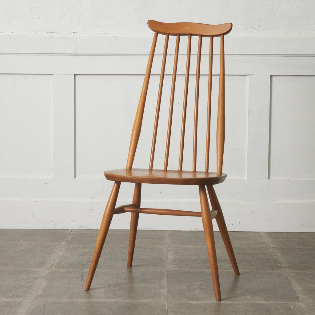 ERCOL ゴールドスミスチェア 英国 ヴィンテージ ダイニングチェア 椅子 ウィンザー チェア 木製 アーコール エルム ビンテージ 92675