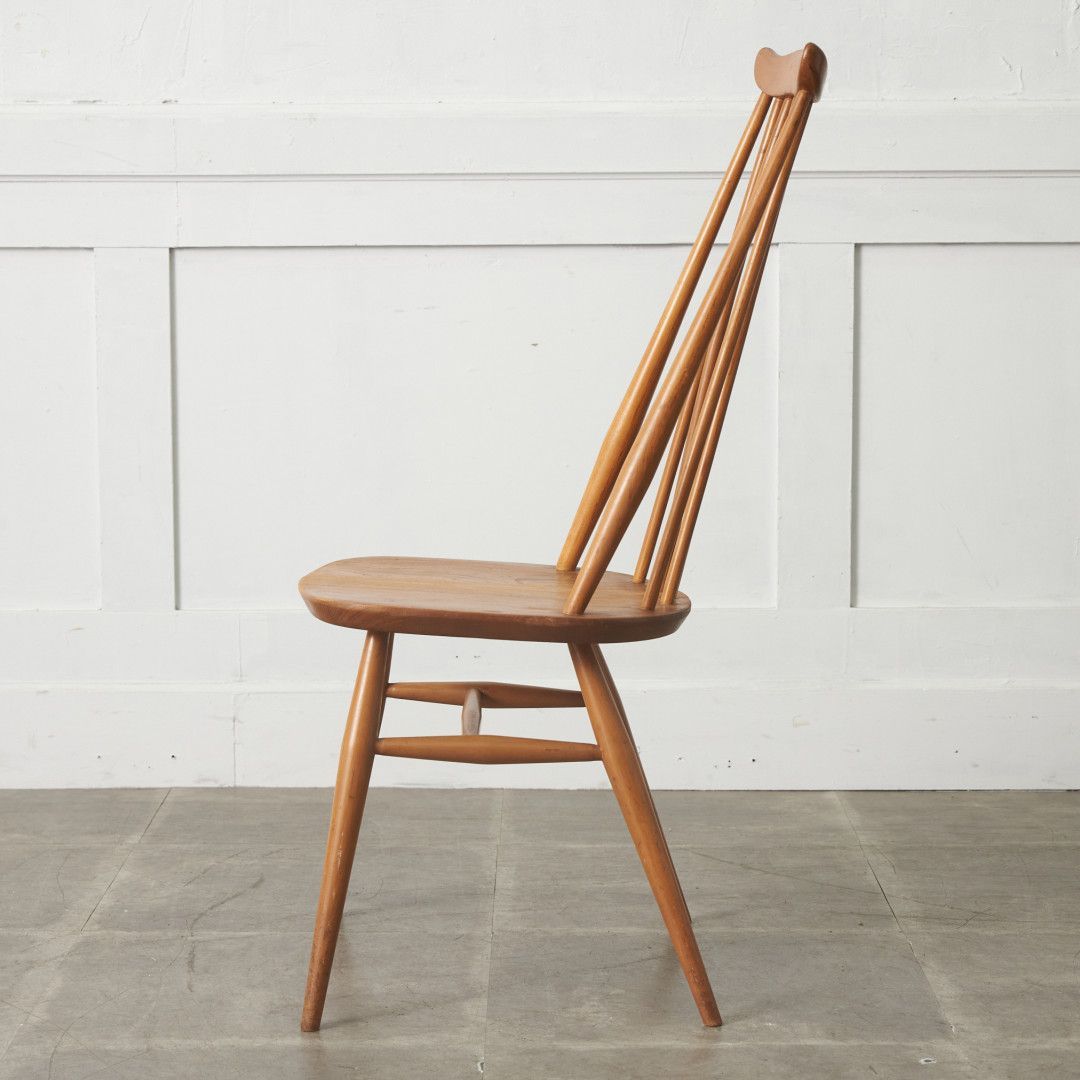 ERCOL ゴールドスミスチェア 英国 ヴィンテージ ダイニングチェア 椅子 ウィンザー チェア 木製 アーコール エルム ビンテージ 92675