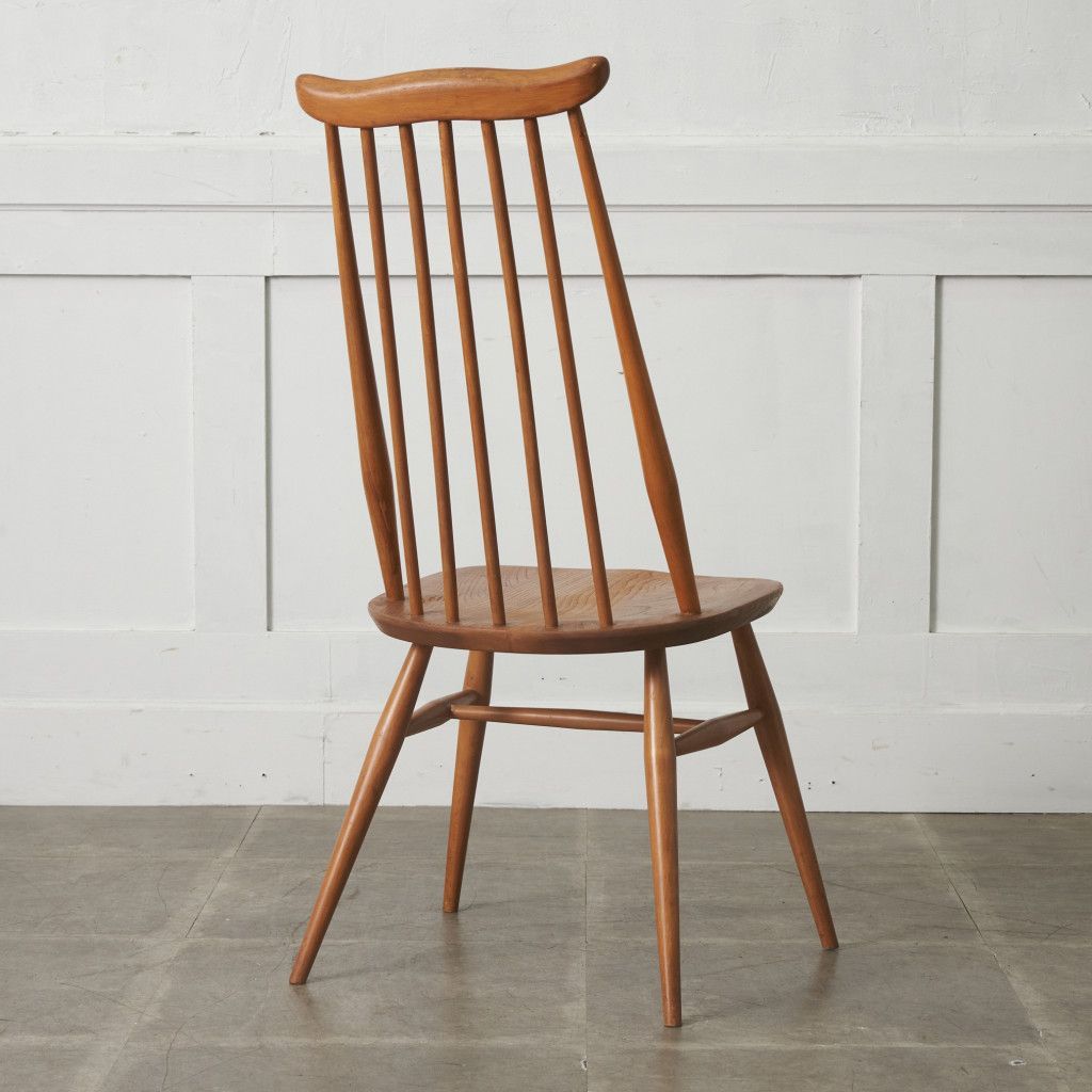 ERCOL ゴールドスミスチェア 英国 ヴィンテージ ダイニングチェア 椅子 ウィンザー チェア 木製 アーコール エルム ビンテージ 92675