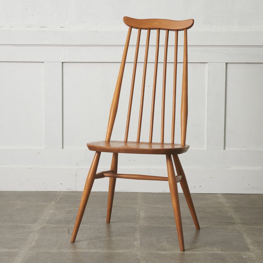 ERCOL ゴールドスミスチェア 英国 ヴィンテージ ダイニングチェア 椅子 ウィンザー チェア 木製 アーコール エルム ビンテージ 92675