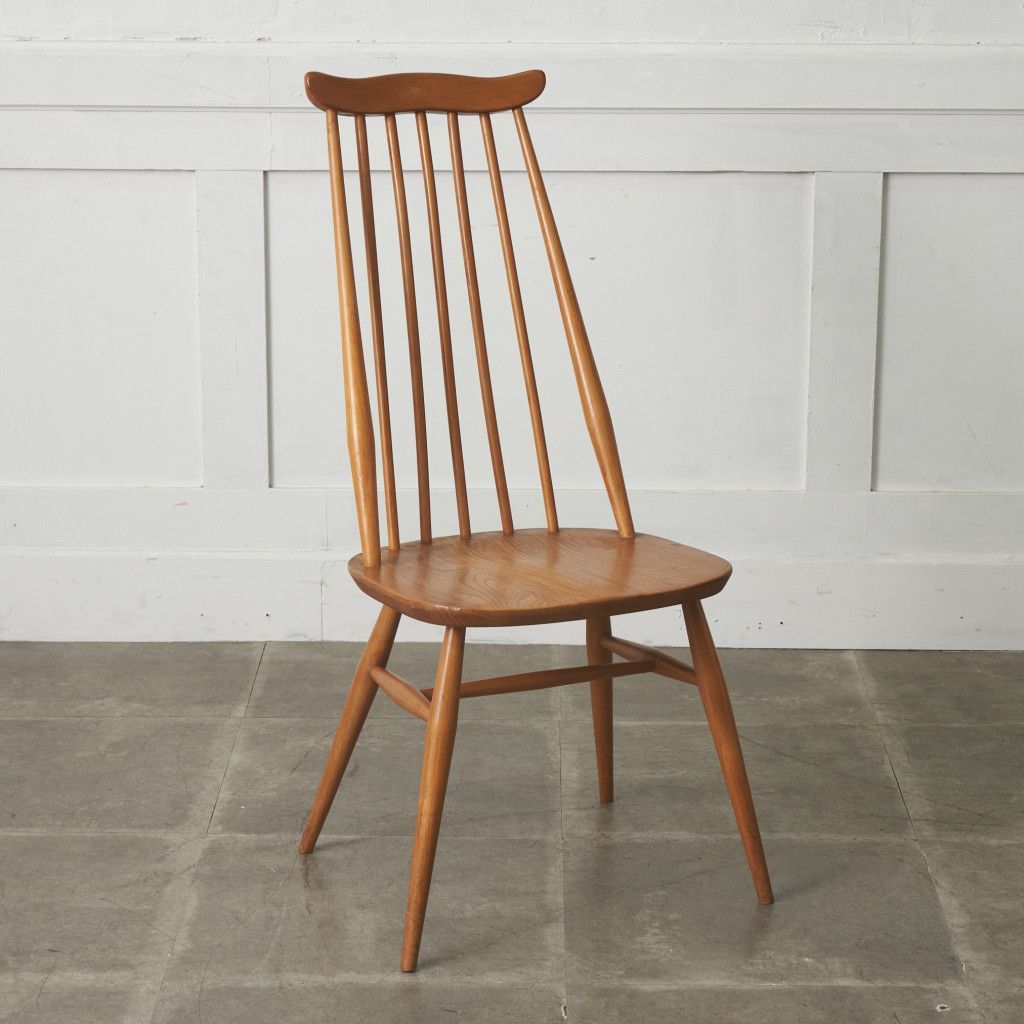 ERCOL ゴールドスミスチェア 英国 ヴィンテージ ダイニングチェア 椅子 ウィンザー チェア 木製 アーコール エルム ビンテージ 92675