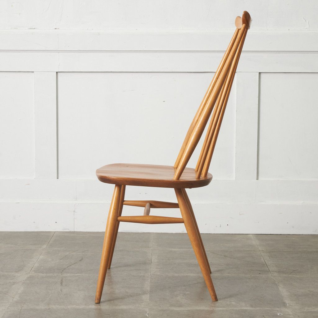 ERCOL ゴールドスミスチェア 英国 ヴィンテージ ダイニングチェア 椅子 ウィンザー チェア 木製 アーコール エルム ビンテージ 92676