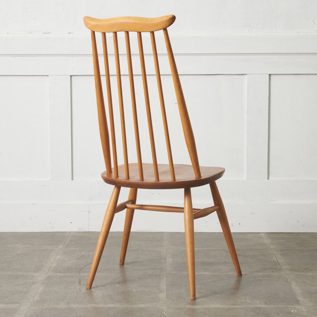 ERCOL ゴールドスミスチェア 英国 ヴィンテージ ダイニングチェア 椅子 ウィンザー チェア 木製 アーコール エルム ビンテージ 92676
