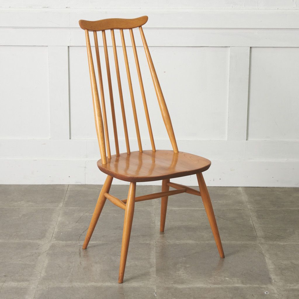 ERCOL ゴールドスミスチェア 英国 ヴィンテージ ダイニングチェア 椅子 ウィンザー チェア 木製 アーコール エルム ビンテージ 92676