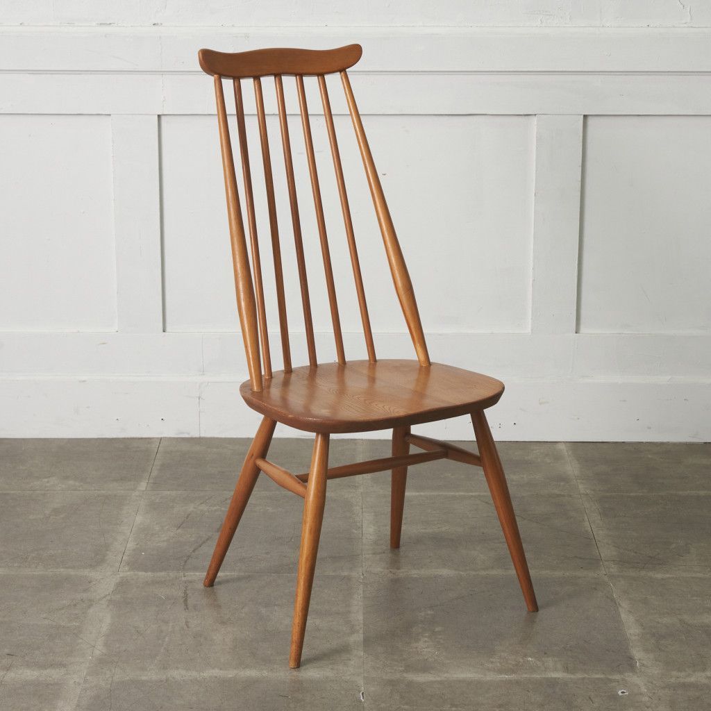 ERCOL ゴールドスミスチェア 英国 ヴィンテージ ダイニングチェア 椅子 ウィンザー チェア 木製 アーコール エルム ビンテージ 92678