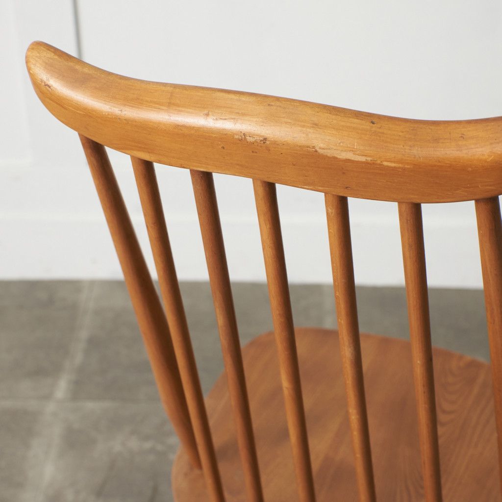 ERCOL ゴールドスミスチェア 英国 ヴィンテージ ダイニングチェア 椅子 ウィンザー チェア 木製 アーコール エルム ビンテージ 92678