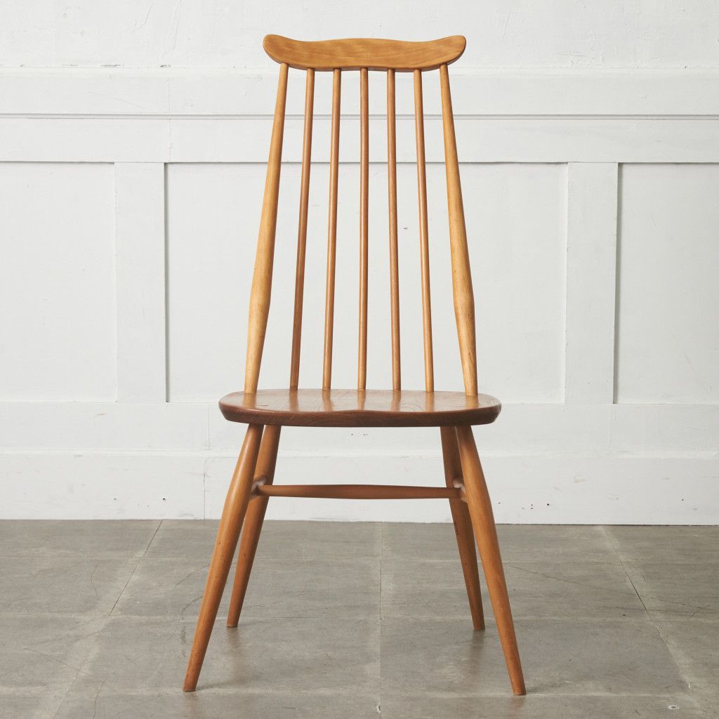 ERCOL ゴールドスミスチェア 英国 ヴィンテージ ダイニングチェア 椅子 ウィンザー チェア 木製 アーコール エルム ビンテージ 92679