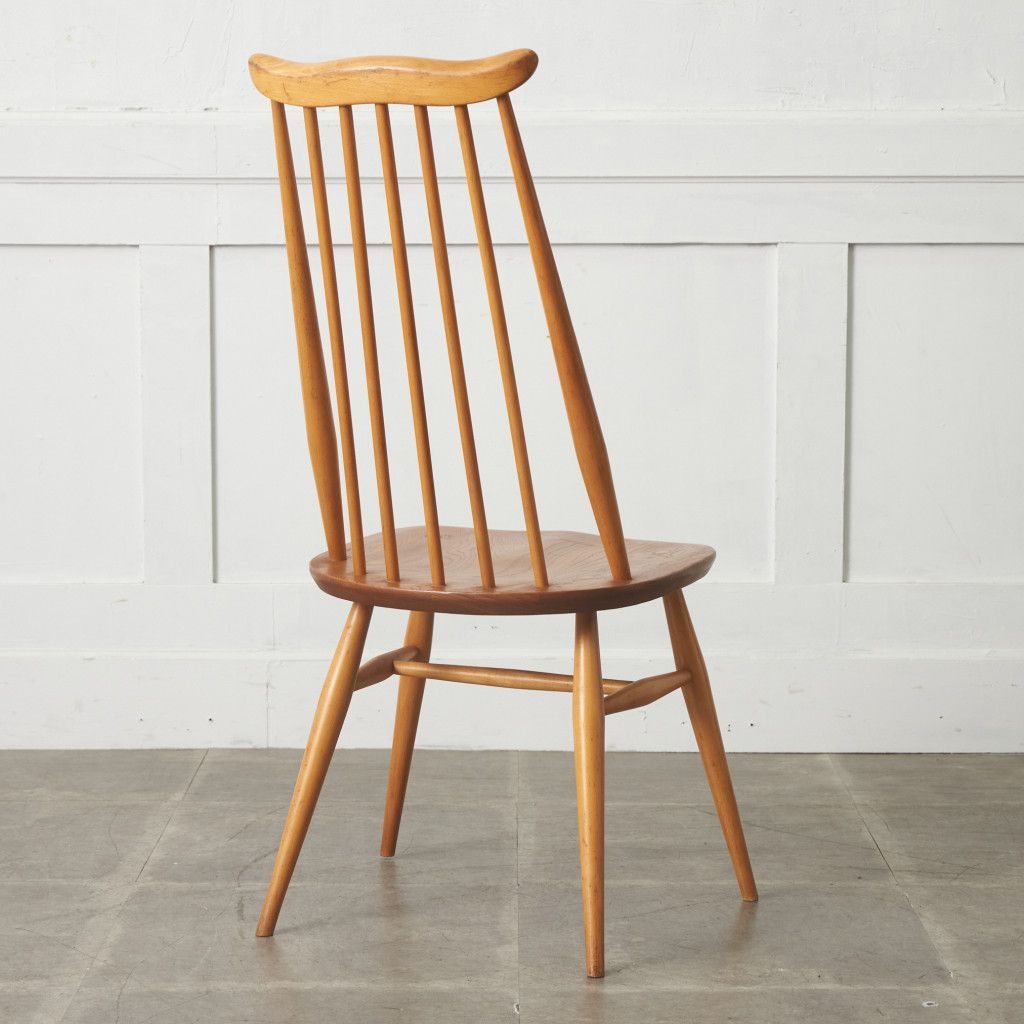 ERCOL ゴールドスミスチェア 英国 ヴィンテージ ダイニングチェア 椅子 ウィンザー チェア 木製 アーコール エルム ビンテージ 92681