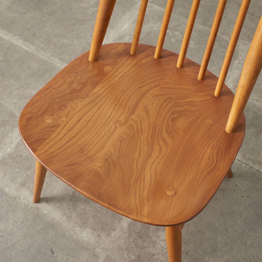 ERCOL ゴールドスミスチェア 英国 ヴィンテージ ダイニングチェア 椅子 ウィンザー チェア 木製 アーコール エルム ビンテージ 92681