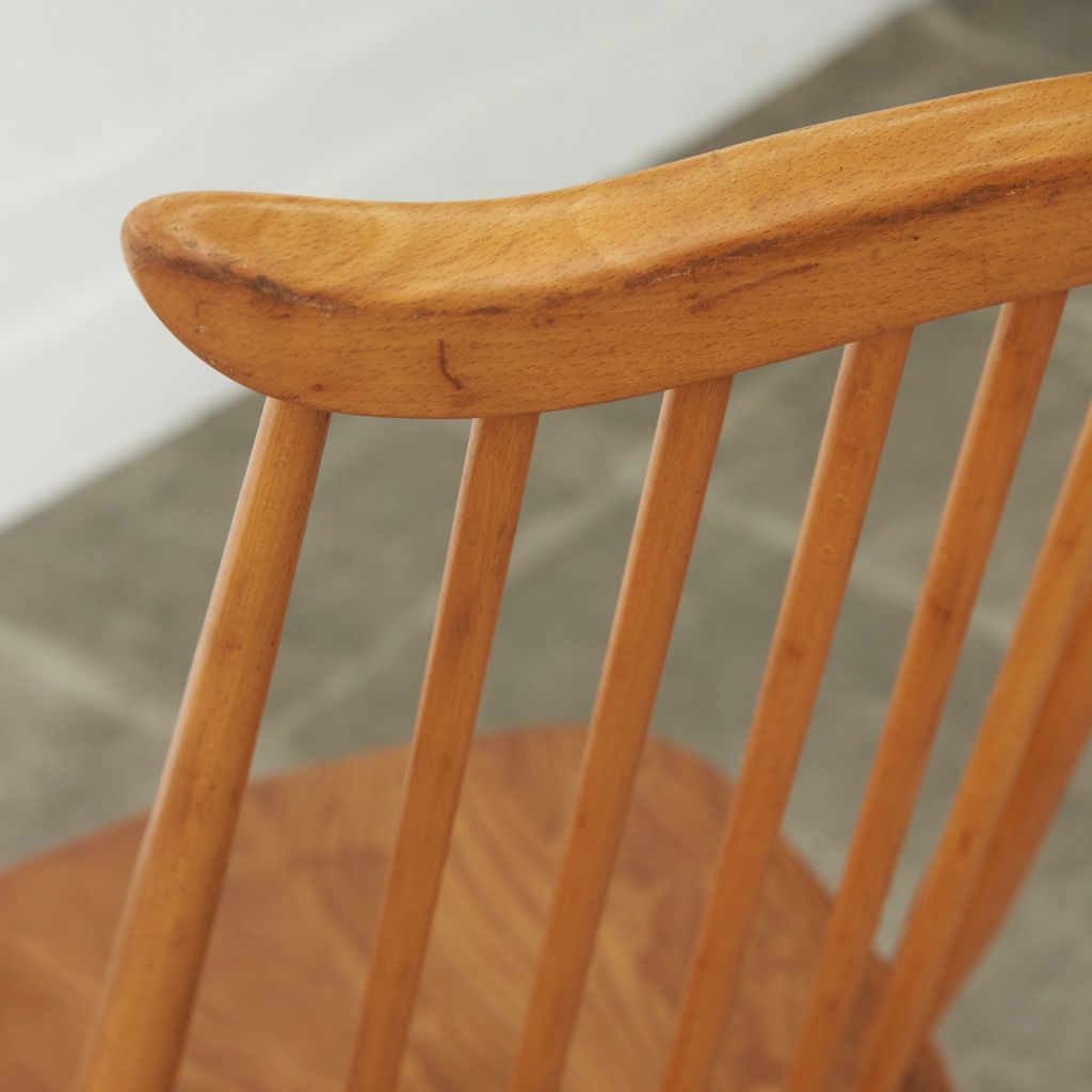 ERCOL ゴールドスミスチェア 英国 ヴィンテージ ダイニングチェア 椅子 ウィンザー チェア 木製 アーコール エルム ビンテージ 92681