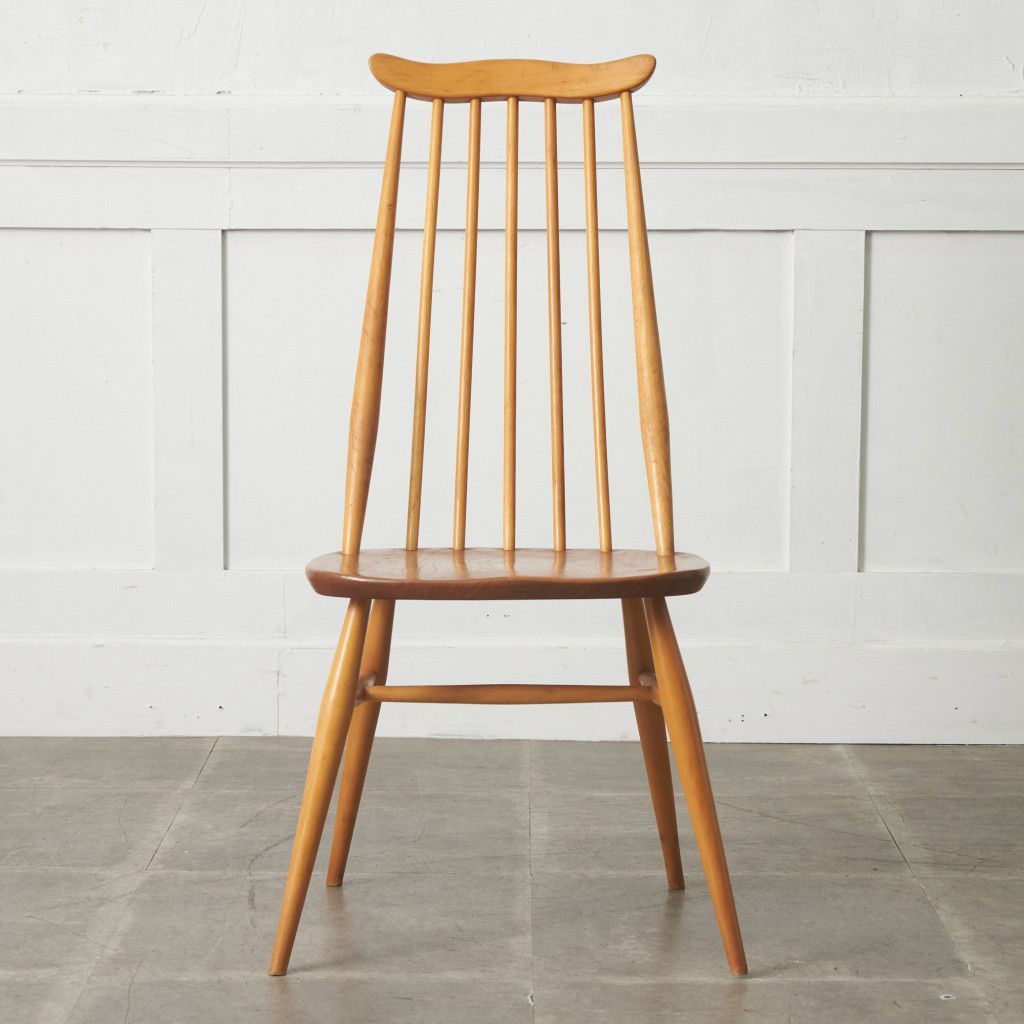 ERCOL ゴールドスミスチェア 英国 ヴィンテージ ダイニングチェア 椅子 ウィンザー チェア 木製 アーコール エルム ビンテージ 92681