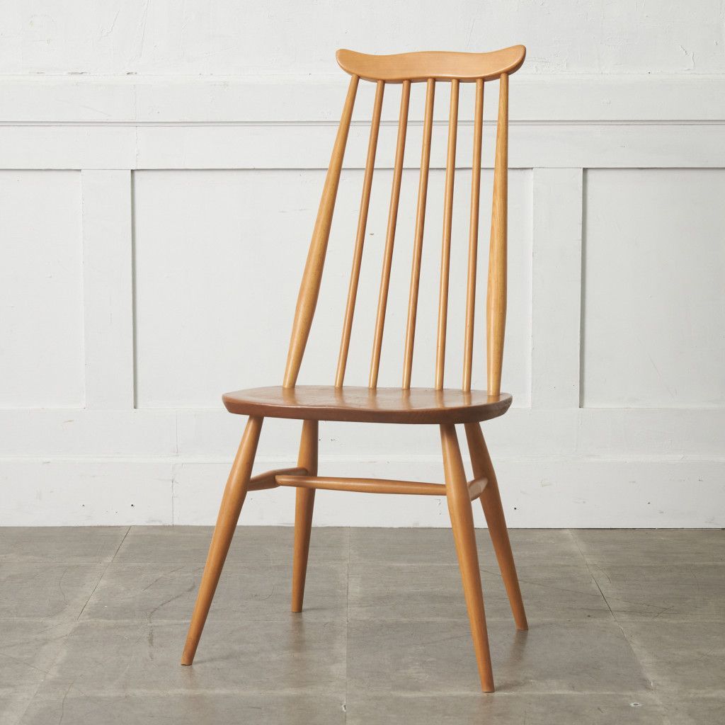 ERCOL ゴールドスミスチェア 英国 ヴィンテージ ダイニングチェア 椅子 ウィンザー チェア 木製 アーコール エルム ビンテージ 92682
