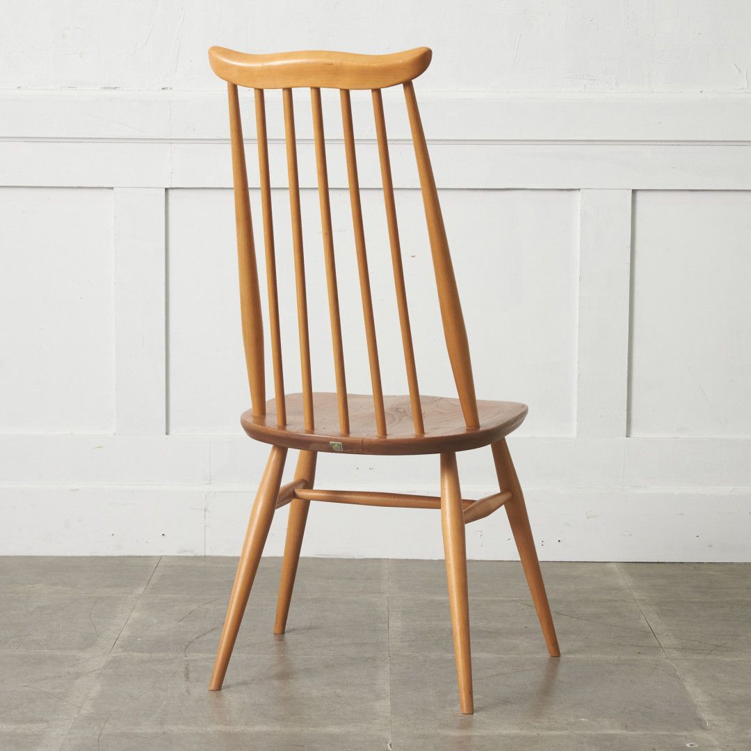 ERCOL ゴールドスミスチェア 英国 ヴィンテージ ダイニングチェア 椅子 ウィンザー チェア 木製 アーコール エルム ビンテージ 92682