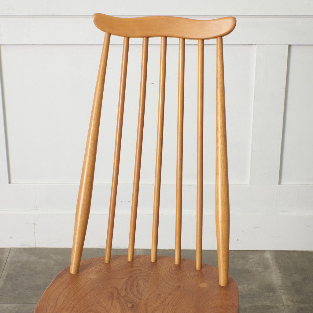 ERCOL ゴールドスミスチェア 英国 ヴィンテージ ダイニングチェア 椅子 ウィンザー チェア 木製 アーコール エルム ビンテージ 92682
