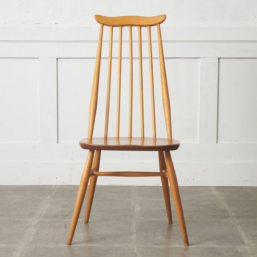 ERCOL ゴールドスミスチェア 英国 ヴィンテージ ダイニングチェア 椅子 ウィンザー チェア 木製 アーコール エルム ビンテージ 92683