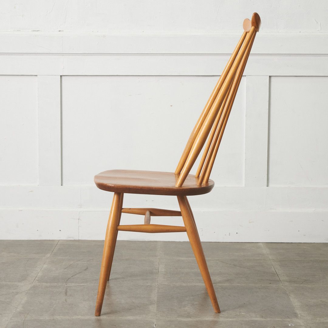 ERCOL ゴールドスミスチェア 英国 ヴィンテージ ダイニングチェア 椅子 ウィンザー チェア 木製 アーコール エルム ビンテージ 92683