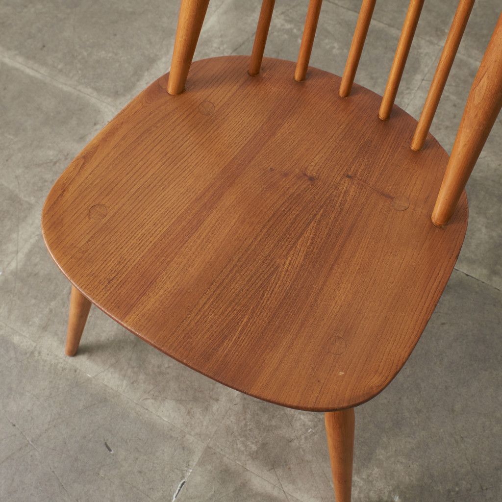 ERCOL ゴールドスミスチェア 英国 ヴィンテージ ダイニングチェア 椅子 ウィンザー チェア 木製 アーコール エルム ビンテージ 92686
