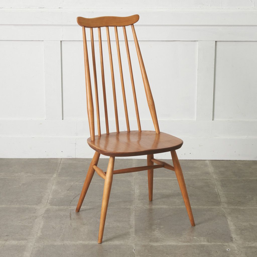 ERCOL ゴールドスミスチェア 英国 ヴィンテージ ダイニングチェア 椅子 ウィンザー チェア 木製 アーコール エルム ビンテージ 92686