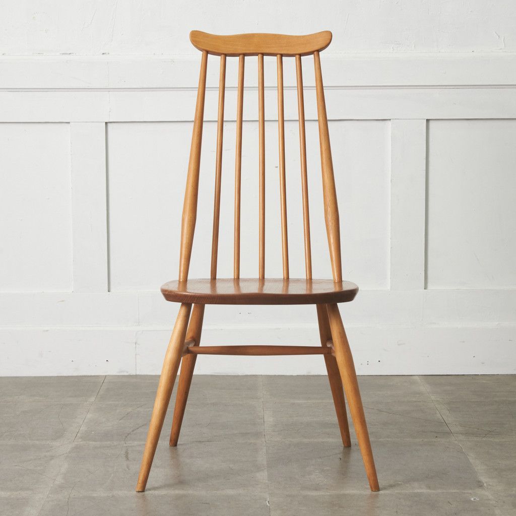 ERCOL ゴールドスミスチェア 英国 ヴィンテージ ダイニングチェア 椅子 ウィンザー チェア 木製 アーコール エルム ビンテージ 92686