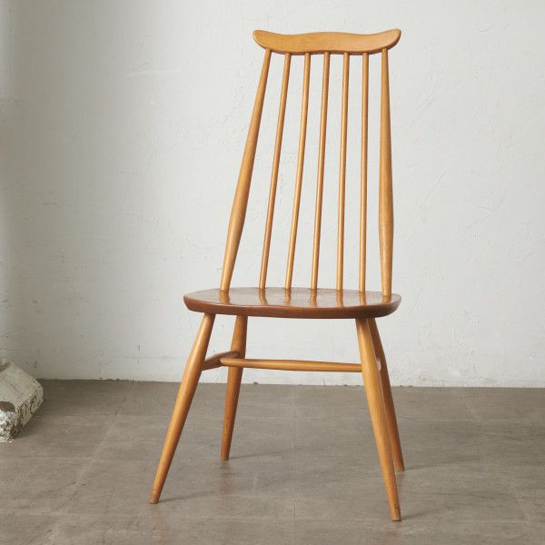ERCOL ゴールドスミスチェア 英国 ヴィンテージ ダイニングチェア 椅子 ウィンザー チェア 木製 アーコール エルム ビンテージ 92687