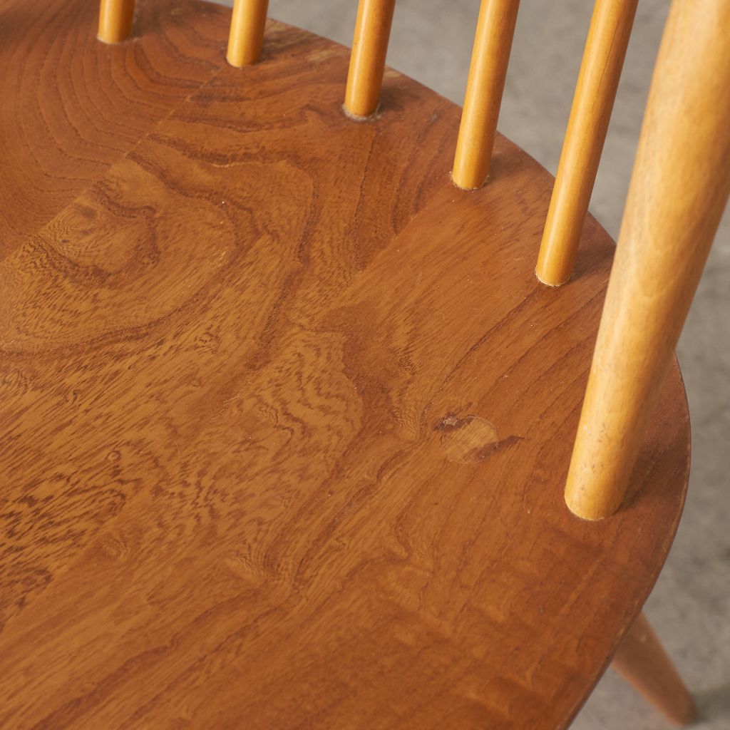 ERCOL ゴールドスミスチェア 英国 ヴィンテージ ダイニングチェア 椅子 ウィンザー チェア 木製 アーコール エルム ビンテージ 92687