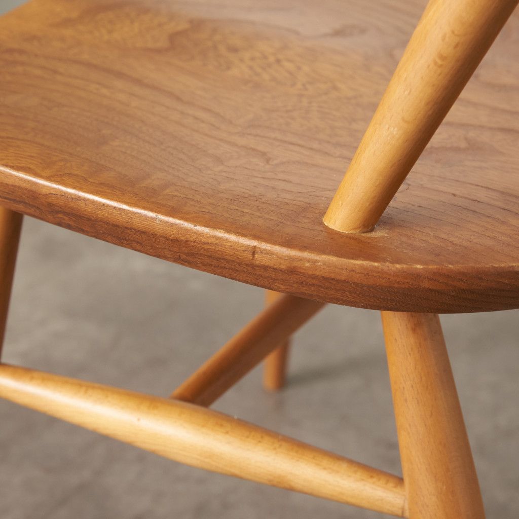 ERCOL ゴールドスミスチェア 英国 ヴィンテージ ダイニングチェア 椅子 ウィンザー チェア 木製 アーコール エルム ビンテージ 92687