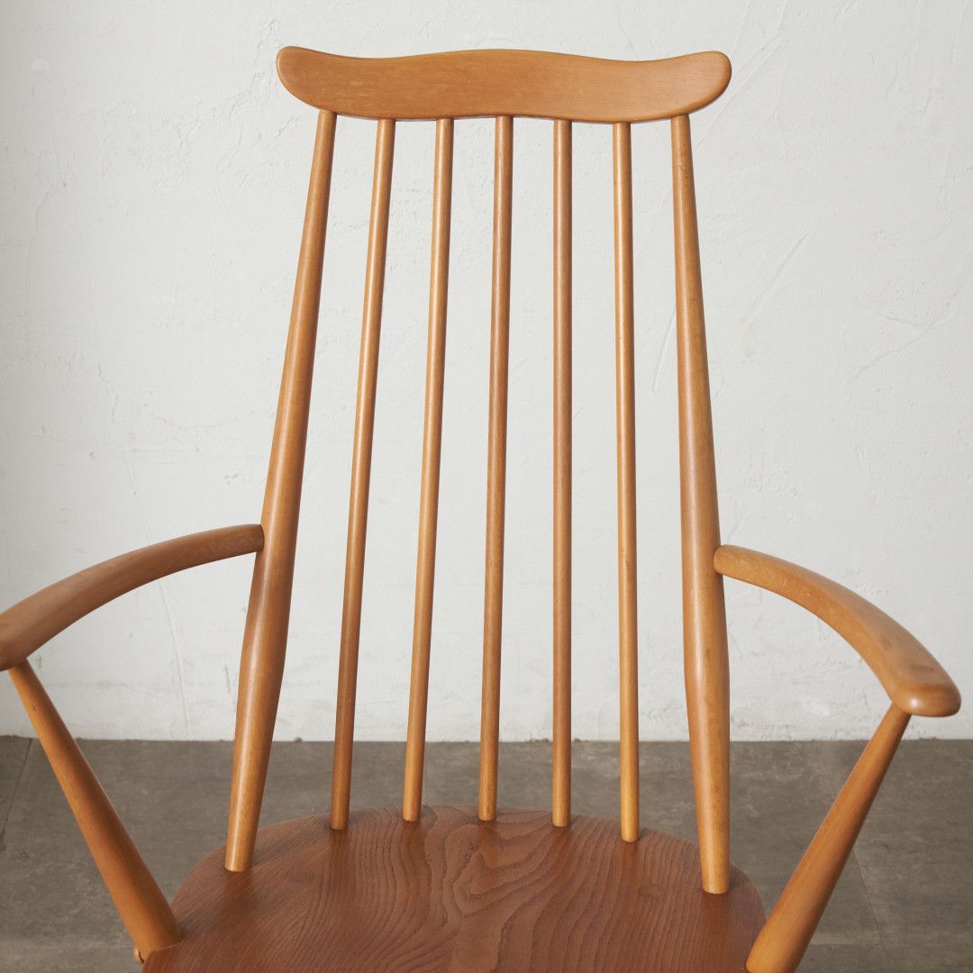 ERCOL ゴールドスミスチェア 英国 ヴィンテージ アームチェア ダイニングチェア ウィンザーチェア 椅子 イギリス アーコール 92691