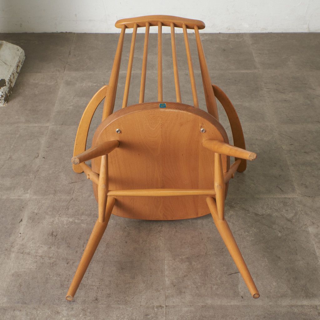 ERCOL ゴールドスミスチェア 英国 ヴィンテージ アームチェア ダイニングチェア ウィンザーチェア 椅子 イギリス アーコール 92691