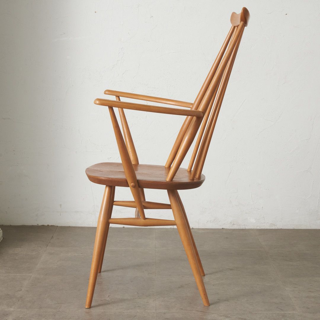 ERCOL ゴールドスミスチェア 英国 ヴィンテージ アームチェア ダイニングチェア ウィンザーチェア 椅子 イギリス アーコール 92691