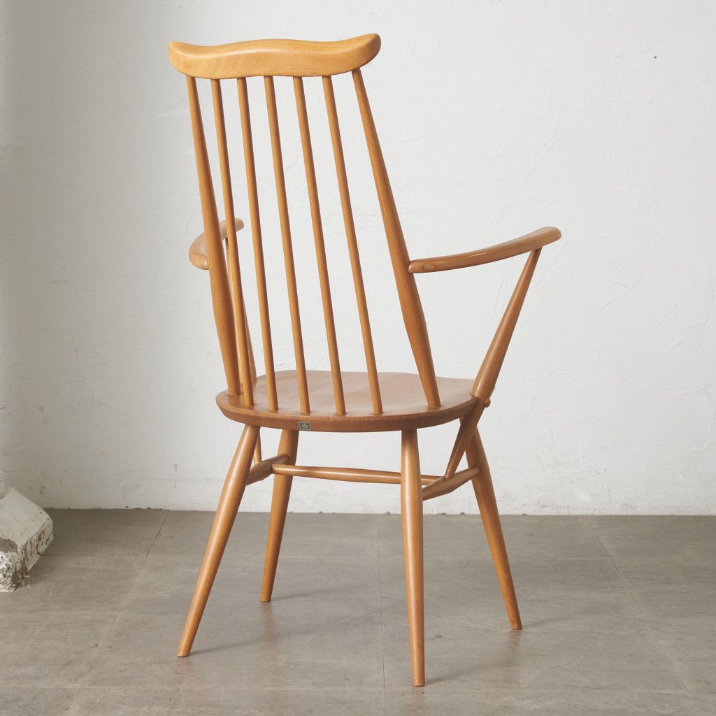 ERCOL ゴールドスミスチェア 英国 ヴィンテージ アームチェア ダイニングチェア ウィンザーチェア 椅子 イギリス アーコール 92692