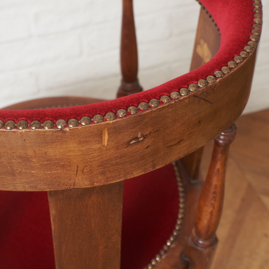 張替済 英国 アンティーク アームチェア 木象嵌 ビーチ アーツ アンド クラフツ 木彫刻 ダイニングチェア 飾り椅子 クラシック 93168 張替済 英国 アンティーク アームチェア 木象嵌 ビーチ アーツ アンド クラフツ 木彫刻 ダイニングチェア 飾り椅子 クラシック 93168