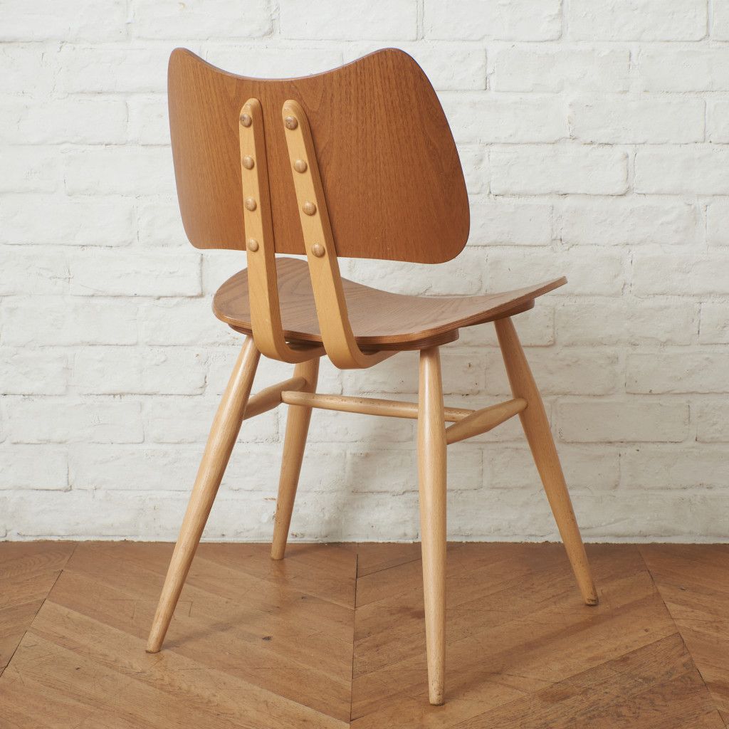 レア ERCOL バタフライチェア 英国 アーコール ヴィンテージ 椅子 ウィンザーチェア ダイニングチェア 木製 イギリス ビンテージ 93920