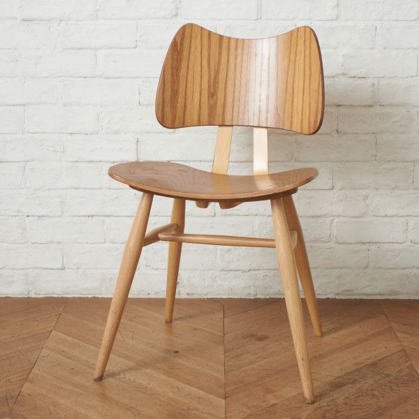 レア ERCOL バタフライチェア 英国 アーコール ヴィンテージ 椅子 ウィンザーチェア ダイニングチェア 木製 イギリス ビンテージ 93921