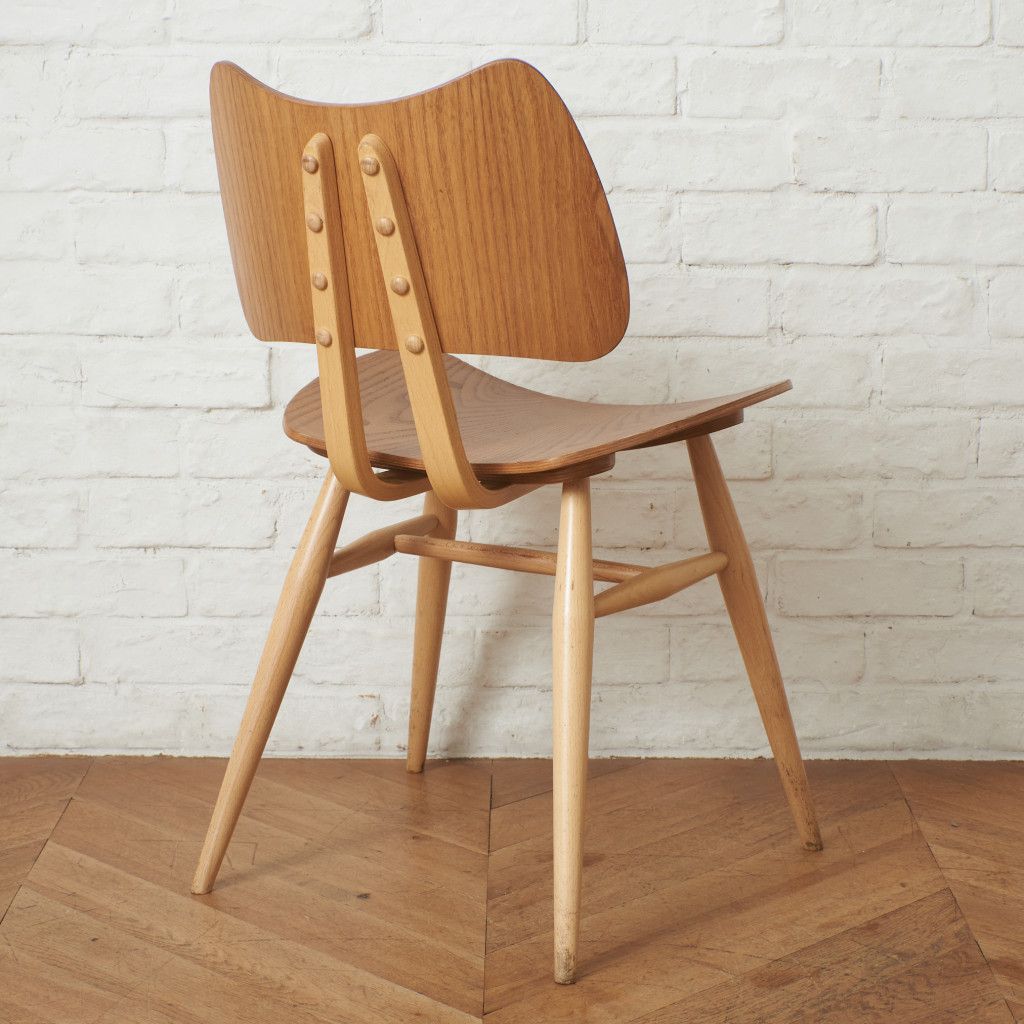 レア ERCOL バタフライチェア 英国 アーコール ヴィンテージ 椅子 ウィンザーチェア ダイニングチェア 木製 イギリス ビンテージ 93921