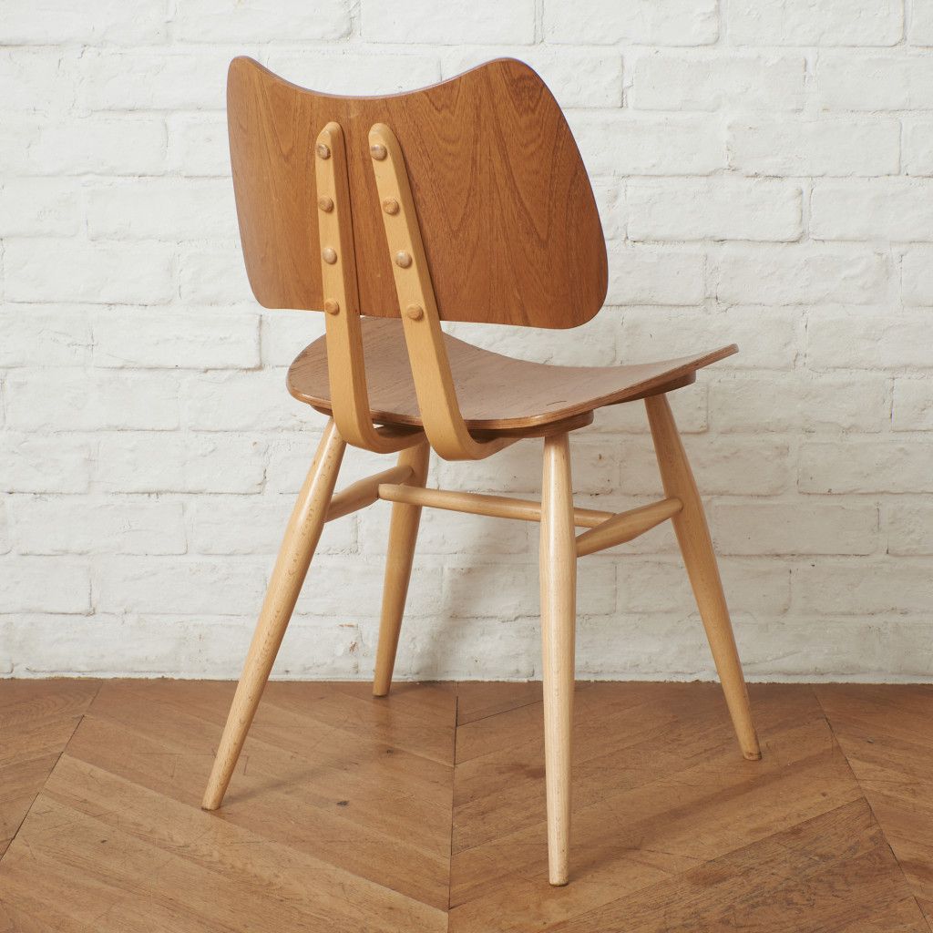 レア ERCOL バタフライチェア 英国 アーコール ヴィンテージ 椅子 ウィンザーチェア ダイニングチェア 木製 イギリス ビンテージ 93923