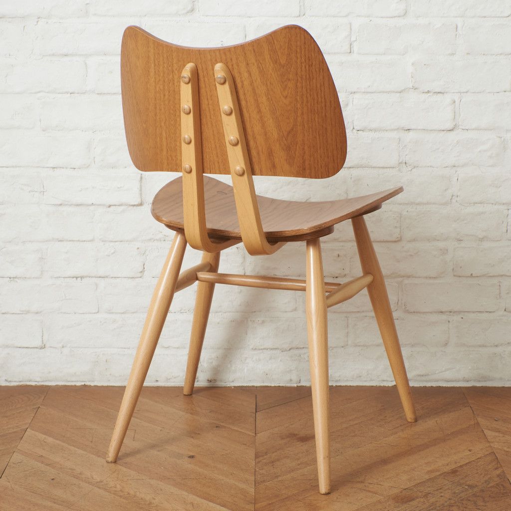 レア ERCOL バタフライチェア 英国 アーコール ヴィンテージ 椅子 ウィンザーチェア ダイニングチェア 木製 イギリス ビンテージ 93924