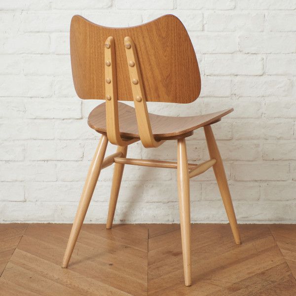 レア ERCOL バタフライチェア 英国 アーコール ヴィンテージ 椅子 ウィンザーチェア ダイニングチェア 木製 イギリス ビンテージ 93924