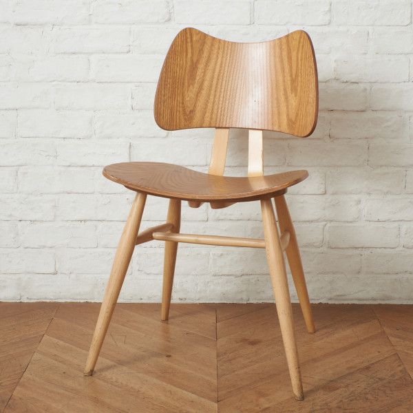 レア ERCOL バタフライチェア 英国 アーコール ヴィンテージ 椅子 ウィンザーチェア ダイニングチェア 木製 イギリス ビンテージ 93925