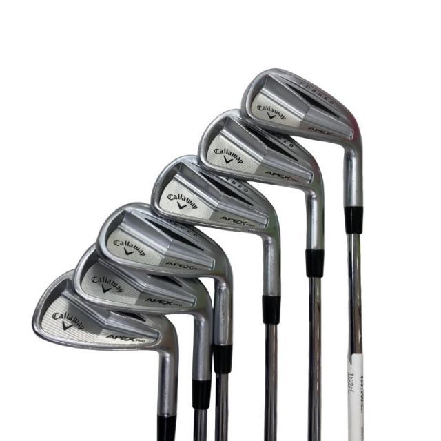 【中古】 キャロウェイ APEX PRO 6S アイアンセット IR Dynamic Gold (フレックスS) メンズ 男性用 右利き 右用 Cランク ゴルフクラブ