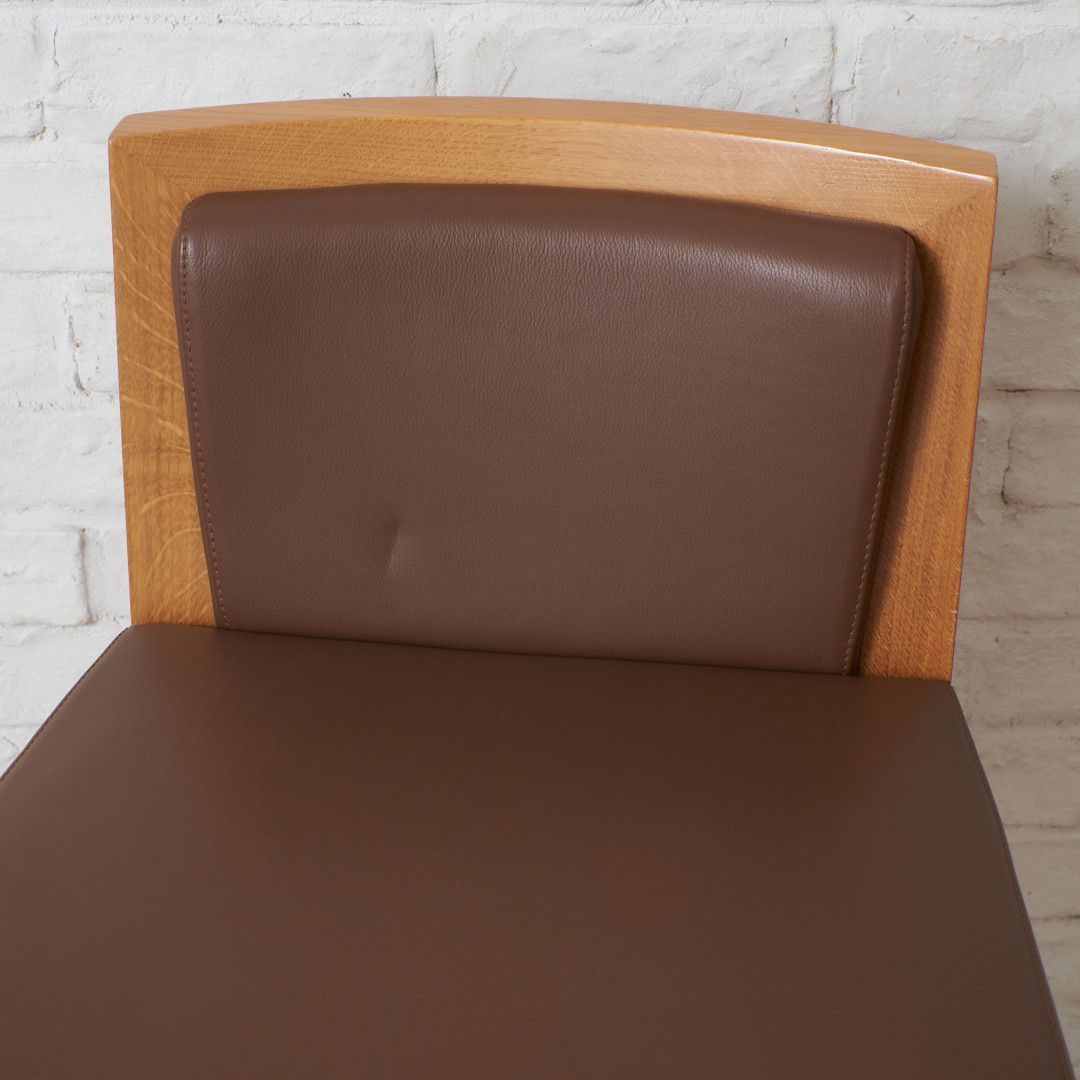 MOROSO CARTIER ハイチェア 椅子 カウンターチェア 本革 バーチェア 木製 チェア ハイスツール イス モローゾ イタリア モダン 94721