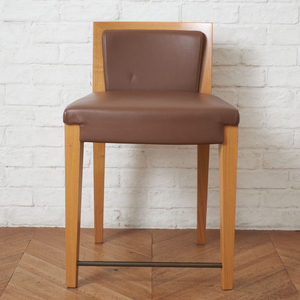 MOROSO CARTIER ハイチェア 椅子 カウンターチェア 本革 バーチェア 木製 チェア ハイスツール イス モローゾ イタリア モダン 94721