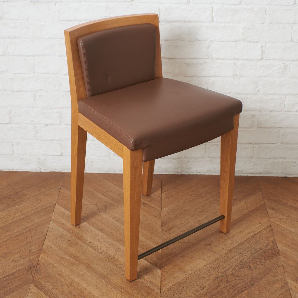 MOROSO CARTIER ハイチェア 椅子 カウンターチェア 本革 バーチェア 木製 チェア ハイスツール イス モローゾ イタリア モダン 94721