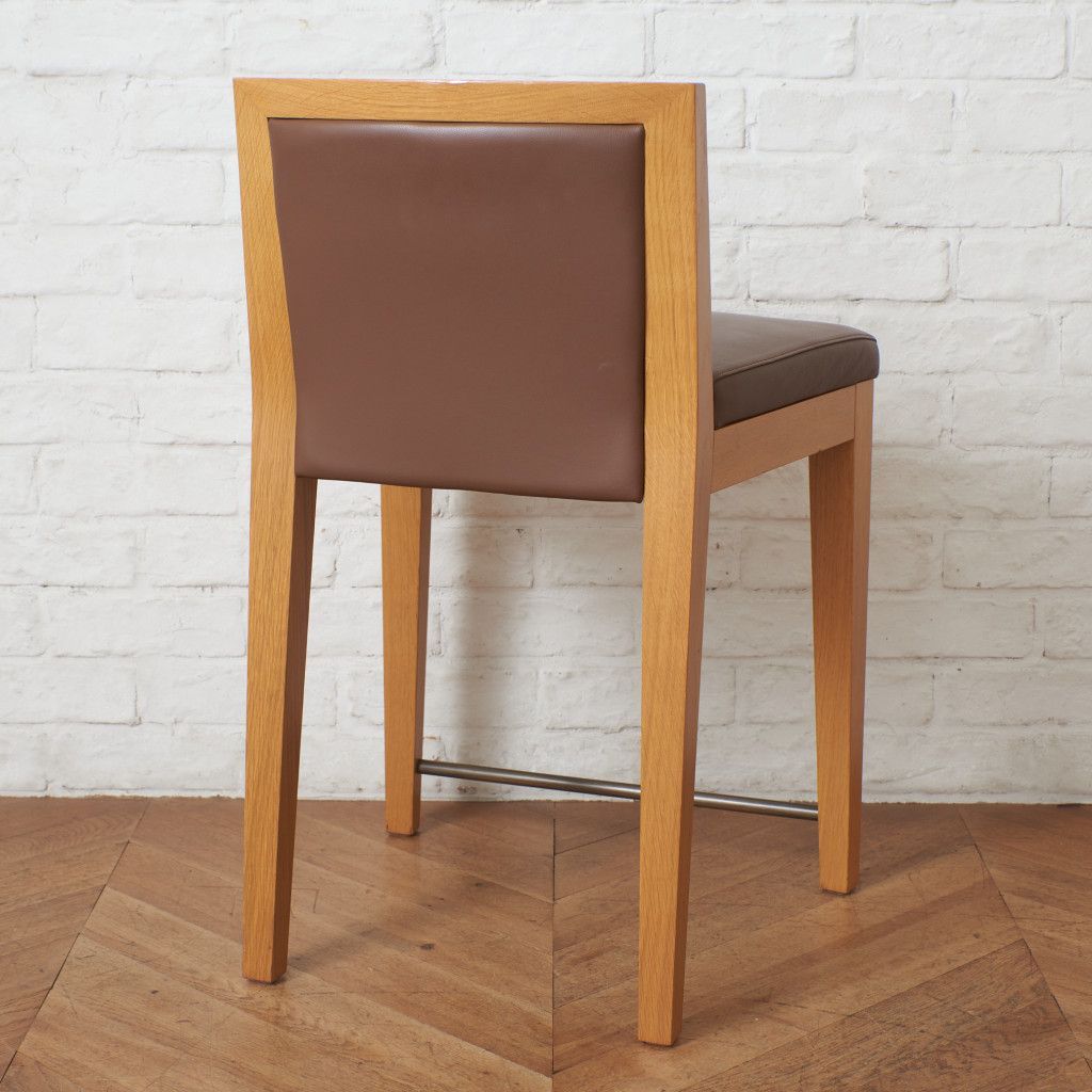 MOROSO CARTIER ハイチェア 椅子 カウンターチェア 本革 バーチェア 木製 チェア ハイスツール イス モローゾ イタリア モダン 94721