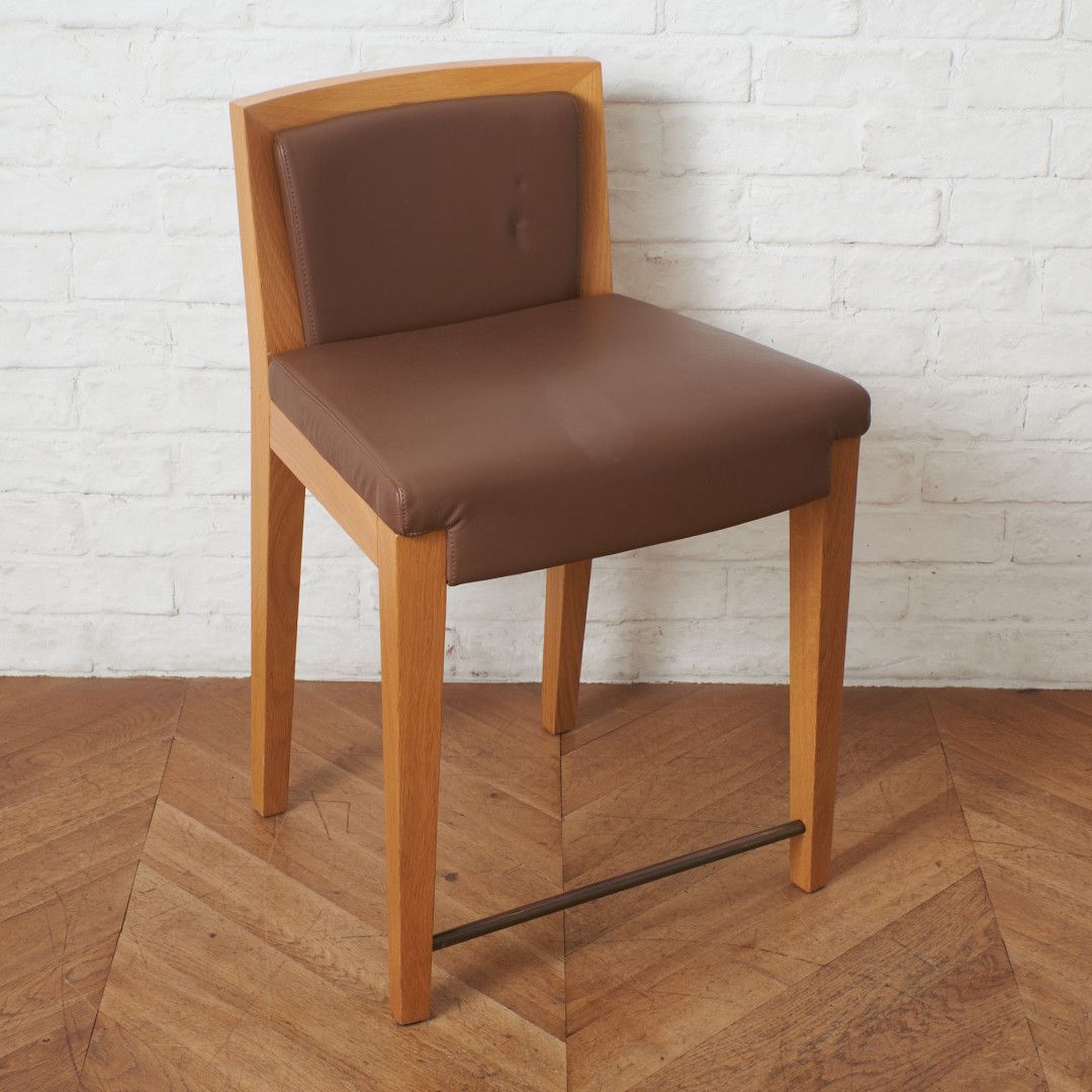 MOROSO CARTIER ハイチェア 椅子 カウンターチェア 本革 バーチェア 木製 チェア ハイスツール イス モローゾ イタリア モダン 94722 MOROSO CARTIER ハイチェア 椅子 カウンターチェア 本革 バーチェア 木製 チェア ハイスツール イス モローゾ イタリア モダン 94722