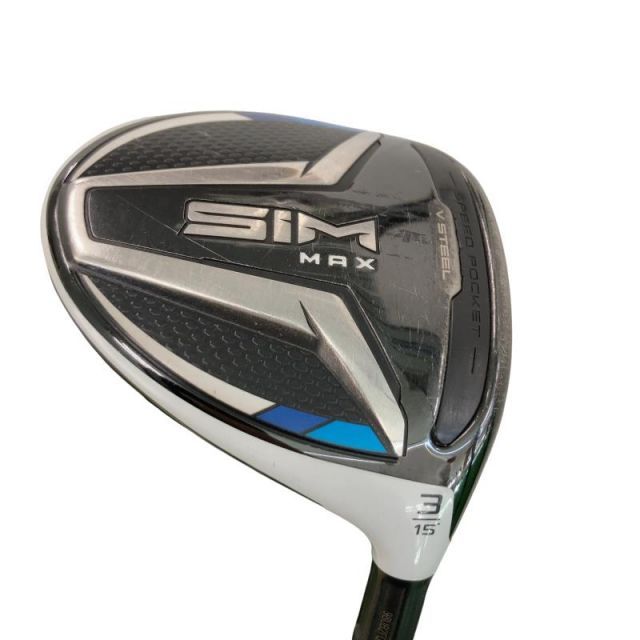 テーラーメイド/SIM MAX 3w/エリートグリップ/ベンタスブルーFW6s 中古】 テーラーメイド SIM MAX 3W USA フェアウェイウッド FW VENTUS