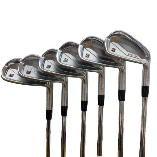 【中古】 ブリヂストン BRIDGESTONE 242CB+ 6S アイアンセット IR NS PRO 950GH neo (フレックスS) メンズ 男性用 右利き 右用 Cランク ゴルフクラブ