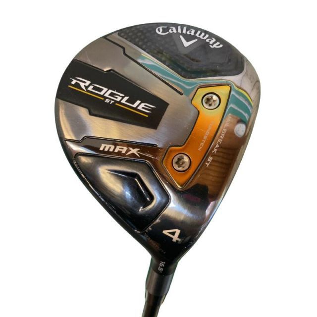 【中古】 キャロウェイ ROGUE ST MAX 4W フェアウェイウッド FW VENTUS 5 for CW(ROGUE ST FW) (フレックスS) メンズ 男性用 右利き 右用 Cランク ゴルフクラブ