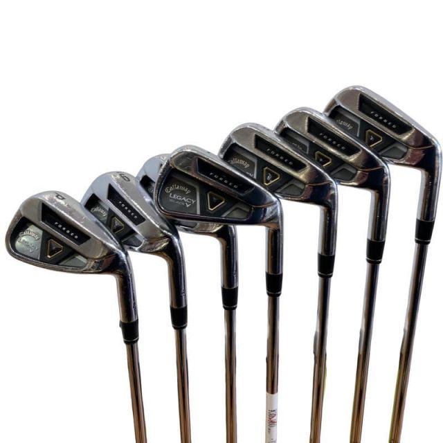【中古】 キャロウェイ LEGACY BLACK(2013) 8S アイアンセット IR GS 95 (フレックスS) メンズ 男性用 右利き 右用 Dランク ゴルフクラブ