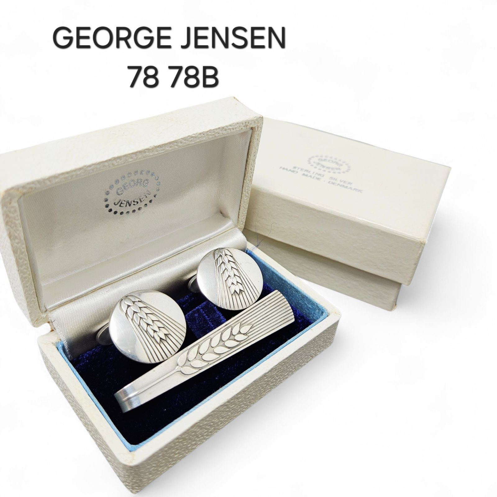 GEORG JENSEN ネクタイピン カフス 78 78B 925 - メルカリ